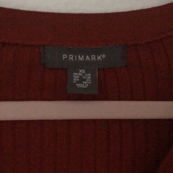 Primark amber orange/brown cardigan - Picture 3 of 4